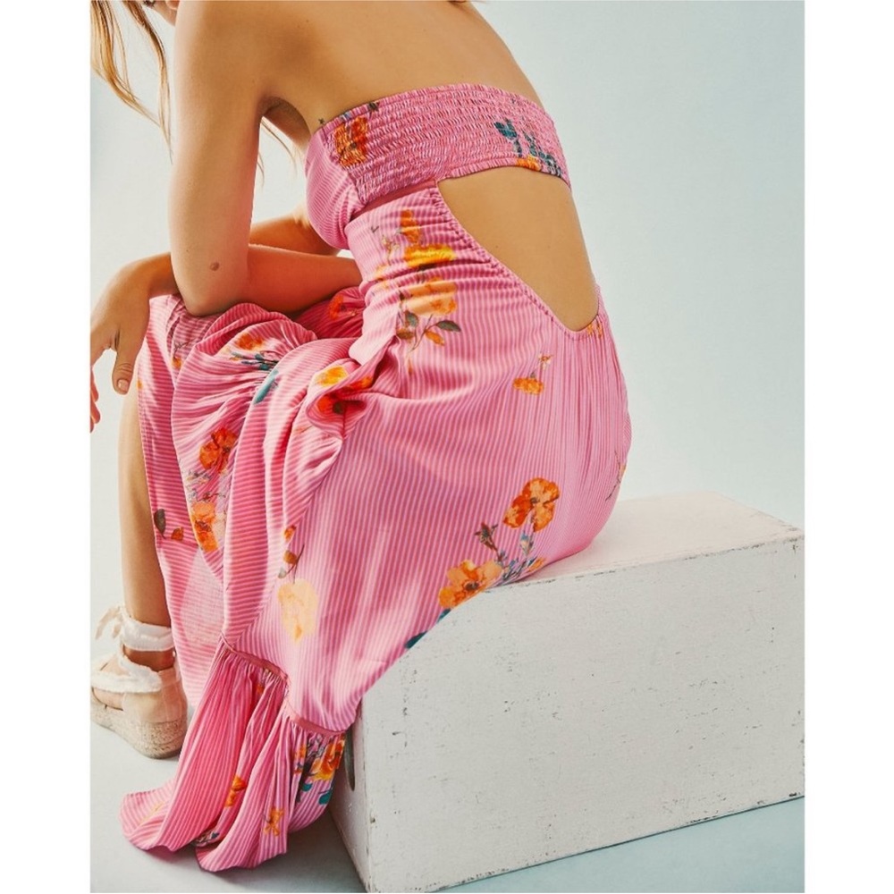 Free People Rosie Posie, Grapefruit Combo - Picture 3 of 9